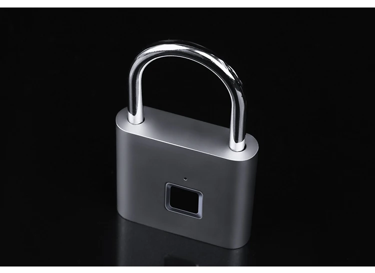 Xiaomi умный электронный замок с отпечатком пальца USB Перезаряжаемый дверной замок без ключа цинковый сплав металлический багажный отсек замок