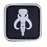 Новинка светящиеся миниатюрный значок уличные водонепроницаемые нашивки из ПВХ