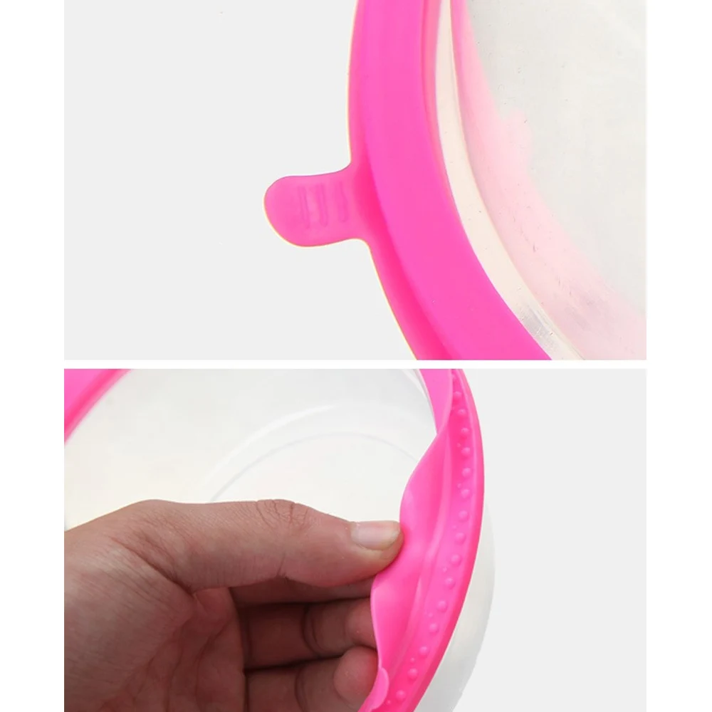 

Microwave Plate Cover For Food BPA Free Safe Professional Microwave Food Anti-Sputtering Cover With Handle Heat Resistant Lid