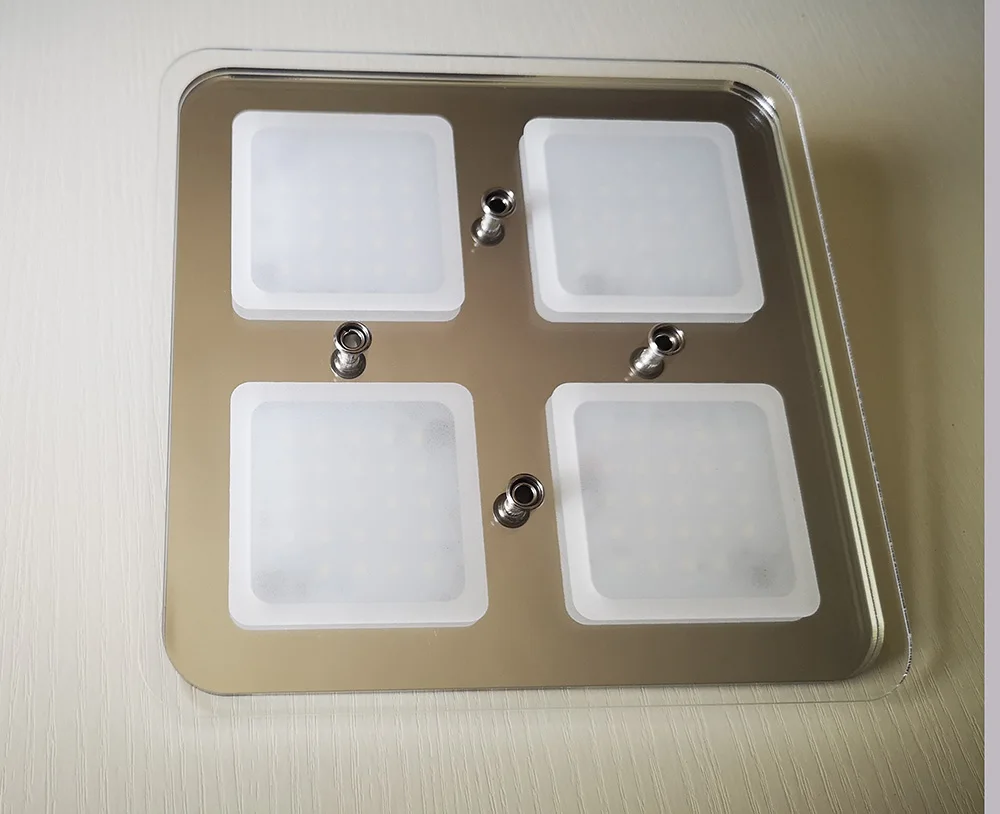 Холодный белый светодиодный потолочный светильник на крышу постоянный ток 12/24 в