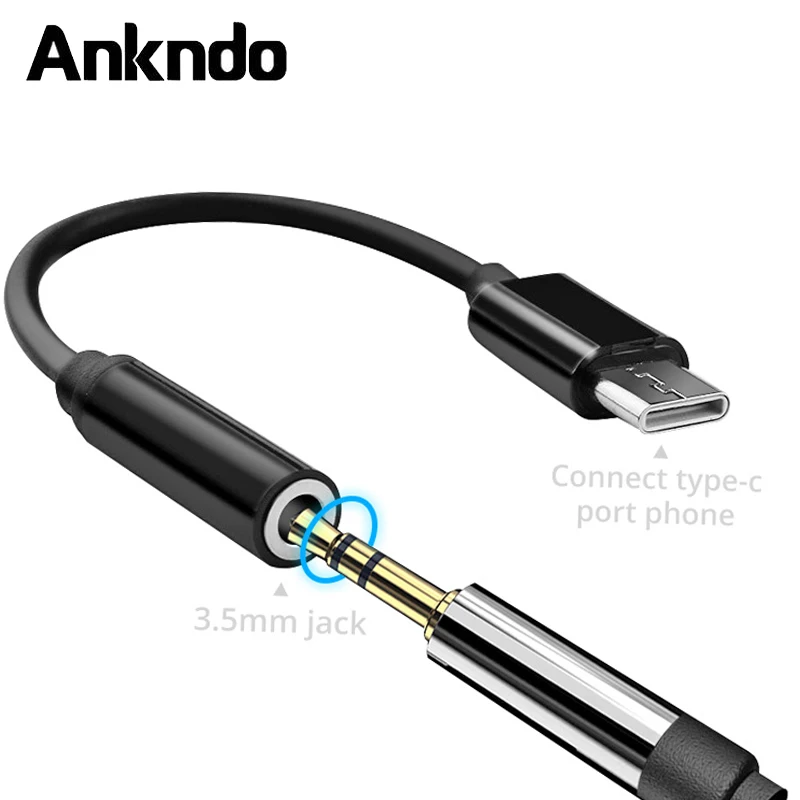 Кабель адаптер для наушников с разъемами типа C и 3 5 мм|Переходники адаптеры| |