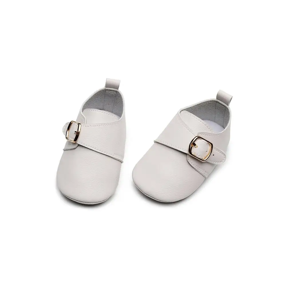 

Microfiber Leather Baby Boys Shoes Newborn Infant British Style Baby Shoes Loafer Pedal Shoes Solid Hard Sole Baby Crib Shoes