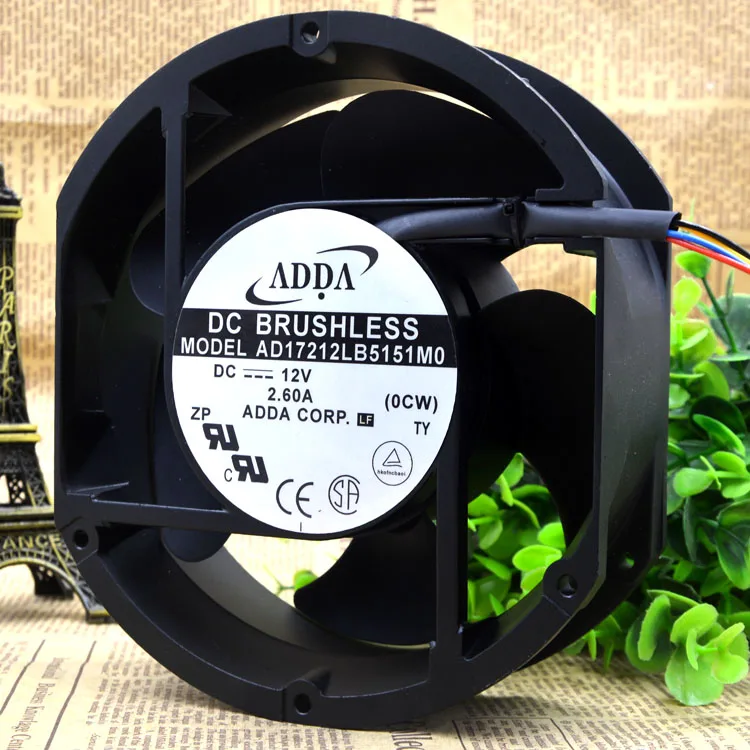 

The Co-Hi Adda AD17212LB5151M0 12V 2.60A Cooling Fan Cooling Fan 17251