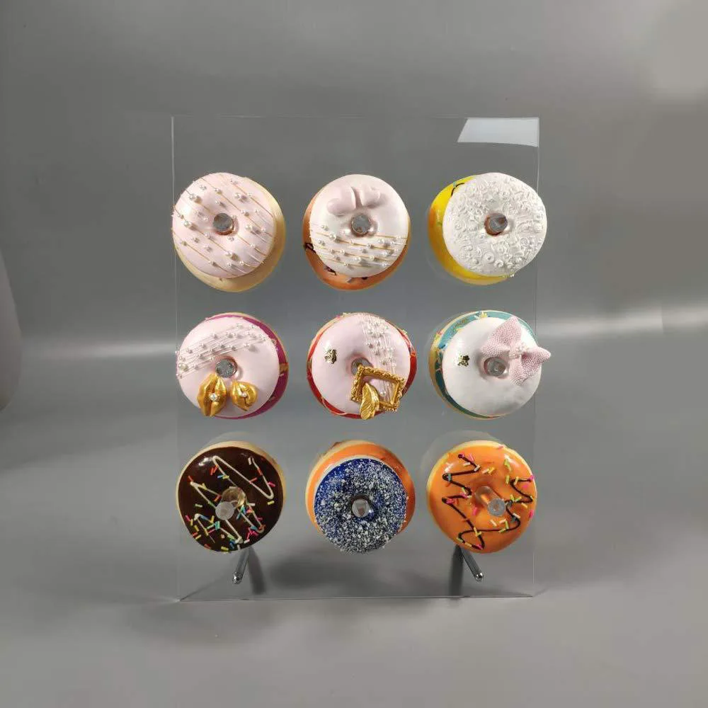 Акриловая подставка для пончиков на свадьбу день рождения вечерние украшения