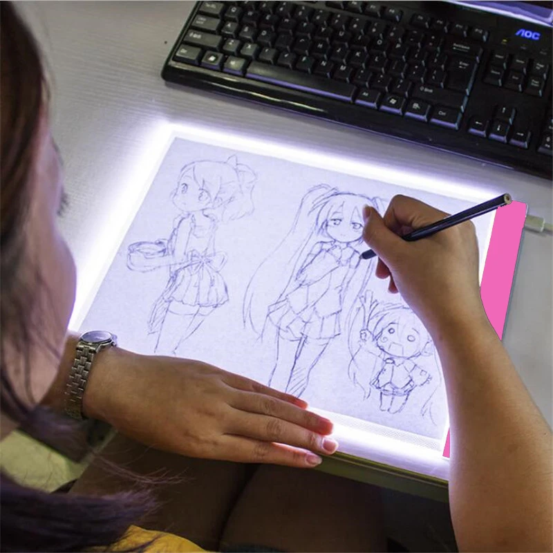 

A4/A5 Drawing Tablet LED Light Box Tracing Copy Board Graphic Digital Tablets Art Painting Writing Pad Sketching Animation