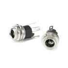 10 шт.лот DC-053A штекер постоянного тока 5,5-2,1 гнездовой разъем 5,5 мм * 2,1 мм аудио разъем для наушников