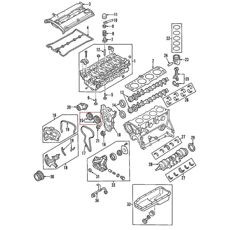 Распределительный привод 55567049 для Opel/VAUXHALL Astra J/H Insignia Signum Zafira B Vectra C Mokka| |
