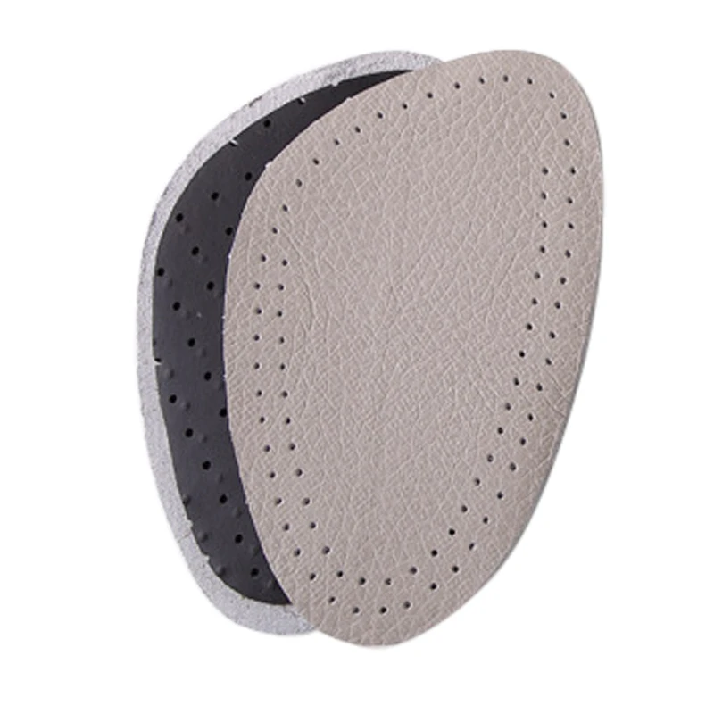 2 pair/lot High Heels Leather Forefoot Antiskid Foot Pad Sole Half Yard Anti-pain Pad Cushion Thickening Female Invisible Insole