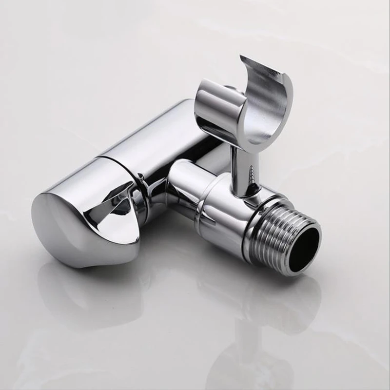 Bibcocks Tap For Outdoor Garden Chrome Brass Wall Mount Bathroom Corner Faucet Bath Toilet With Shower Bracket | Обустройство дома