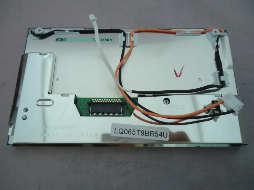 Абсолютно новый для Sharp 6 5 &quotЖК-дисплей LQ065T9BR54U LQ065T9BR51U экран BMNW автомобиля DVD