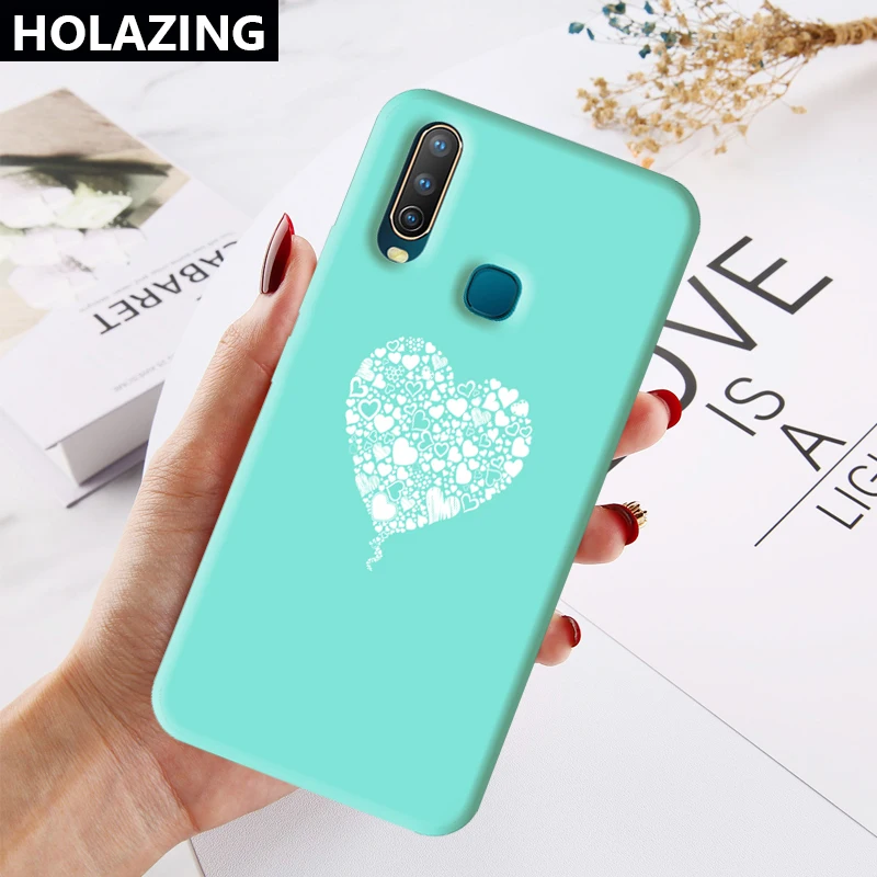Чехол для VIVO Y15 Y17 Y12 U3X U10 Y19 U3 силиконовый чехол Follow Your Heart красивые Карамельный