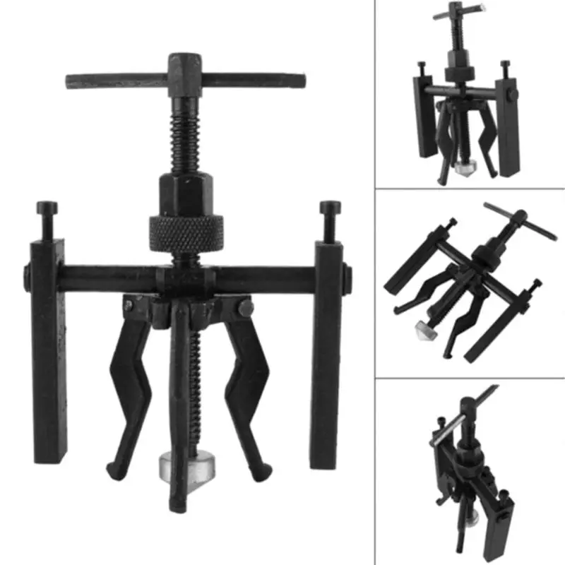 

3-jaw Bearing Puller Inner Wheel Gear Extractor Heavy Duty Automotive Machine Tool Kit L41C