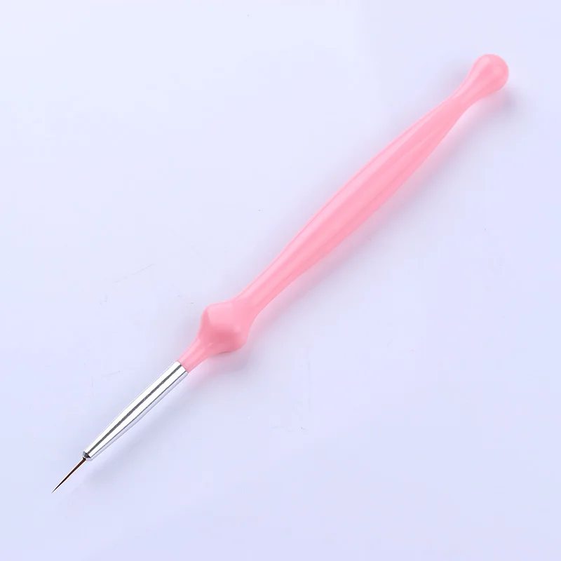 3 шт. набор кистей для дизайна ногтей ручка рисования УФ-гель акриловый линейная