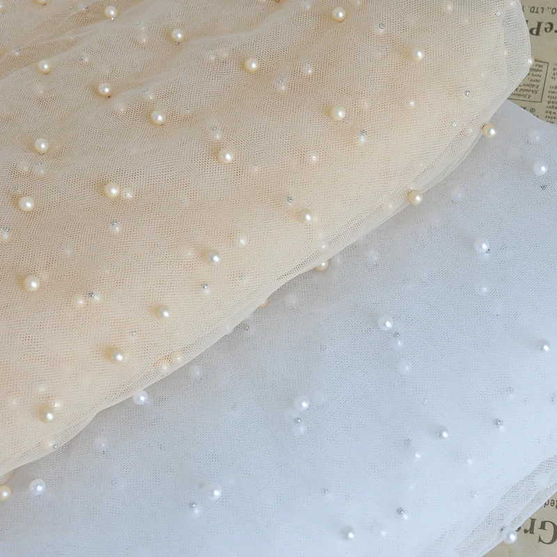 Многоцветная жемчужная ткань для ногтей ювелирное изделие из чистой пряжи