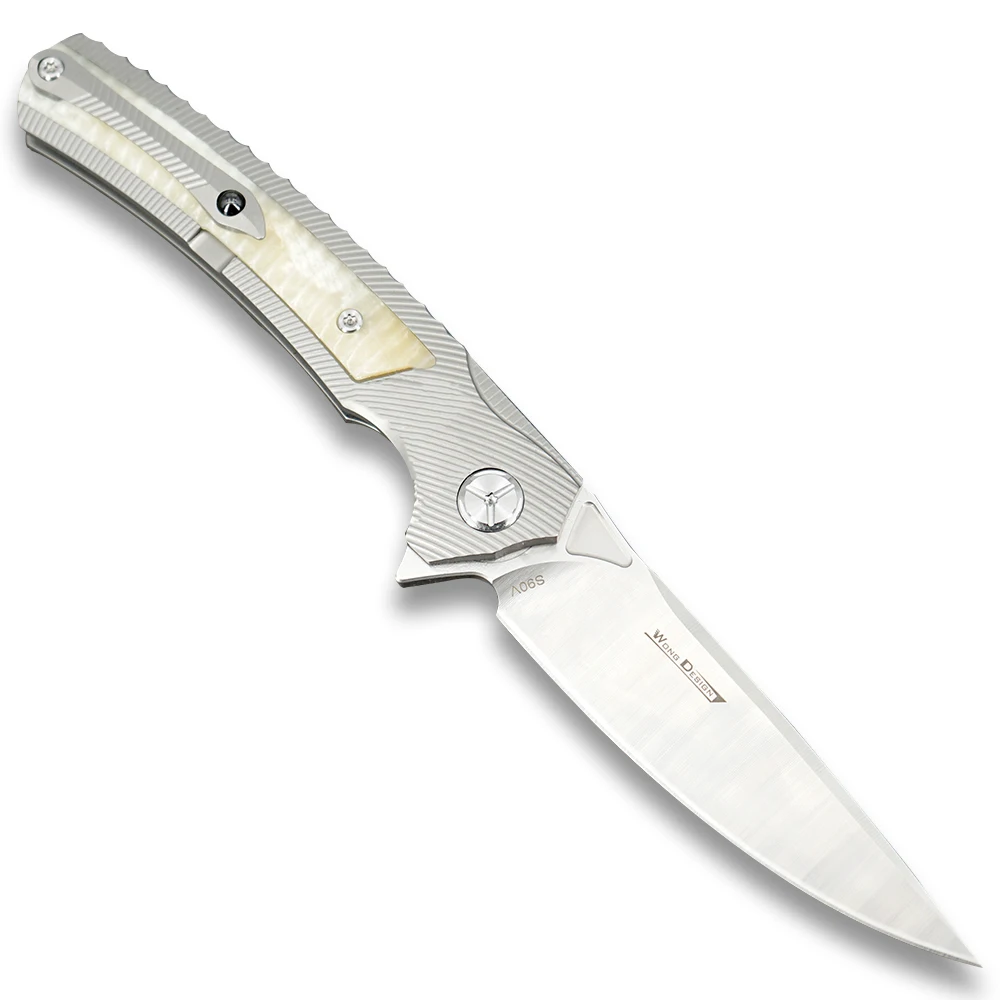 TWOSUN ножи S90V лезвие складной карманный нож тактический охотничий открытый