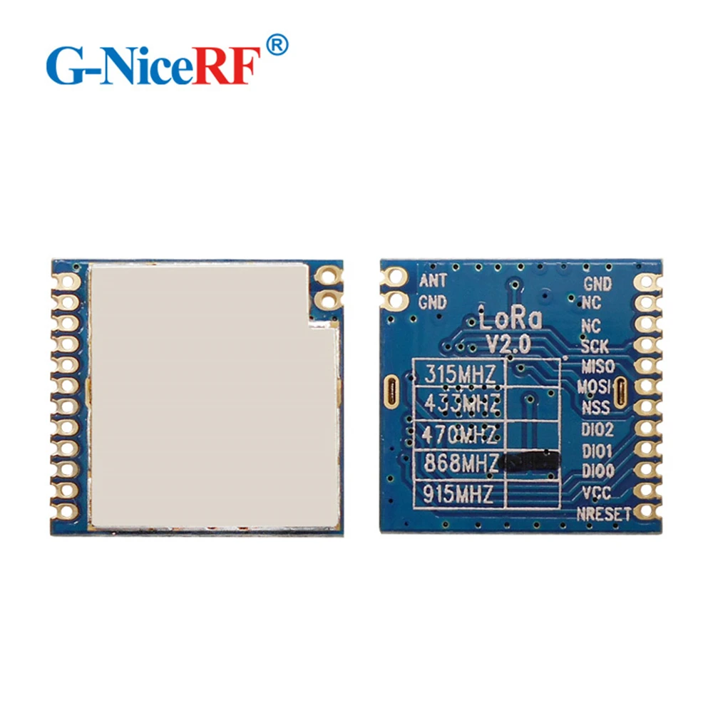 2 шт./лот LoRa1276 868 МГц SX1276 чип 4 км ~ 6 беспроводной модуль приемопередатчика дальнего