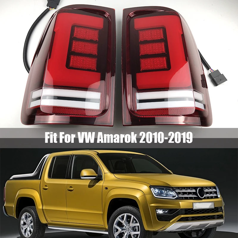 Задние светодиодные светильник s подходит для vw amarok 2008 2020 v6 сзади pickup автомобилей