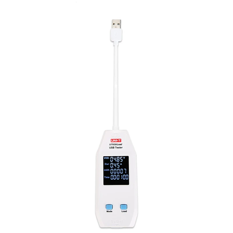 UNI T UT658LOAD Тип в Порты и разъёмы Выходное напряжение USB тестер ток энергии Ёмкость