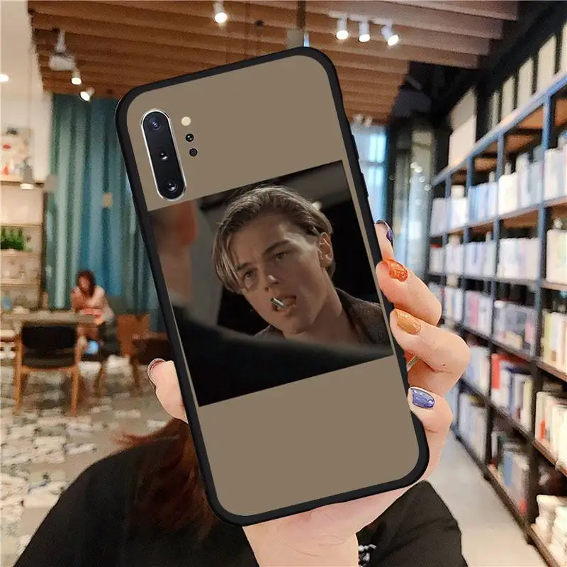 

Leonardo DiCaprio Phone Case For Samsung A50 A51 A71 A20E A20S S10 S20 S21 S30 Plus ultra 5G M11 funda cover