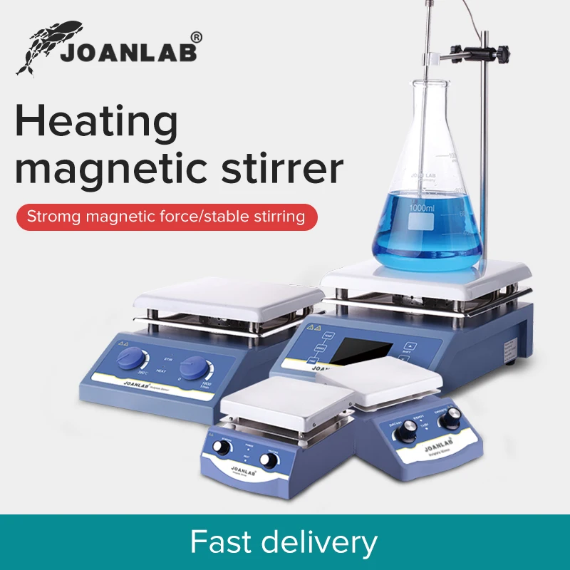 Магнитная мешалка лабораторное оборудование отопительная с цифровым дисплеем