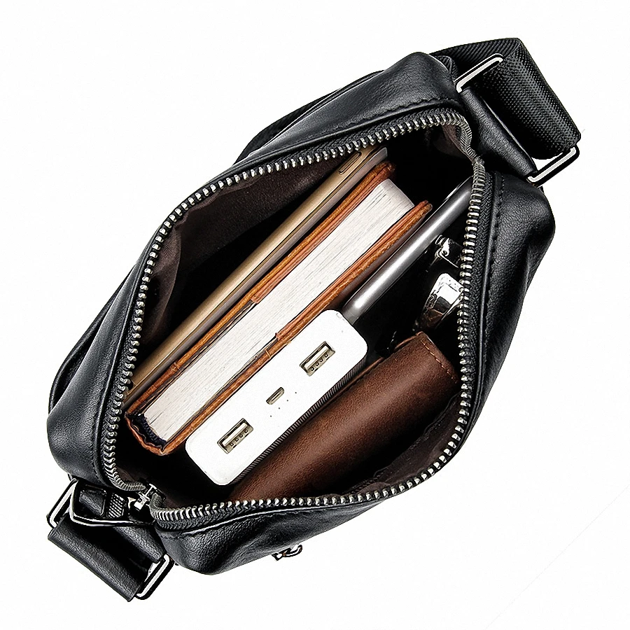 

Men's Genuine Leather Bag Crossbody Bags for Men Messenger Bag Men Leather Men's Shoulder Bags Male Handbags LI-2648