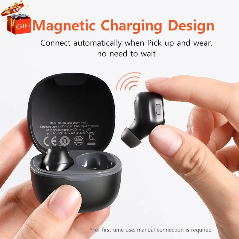 

Bluetooth Headset True Wireless In-ear Mini Invisible Long Standby Listening To Songs Bluetooth 5.0 Bilateral Stereo Headset