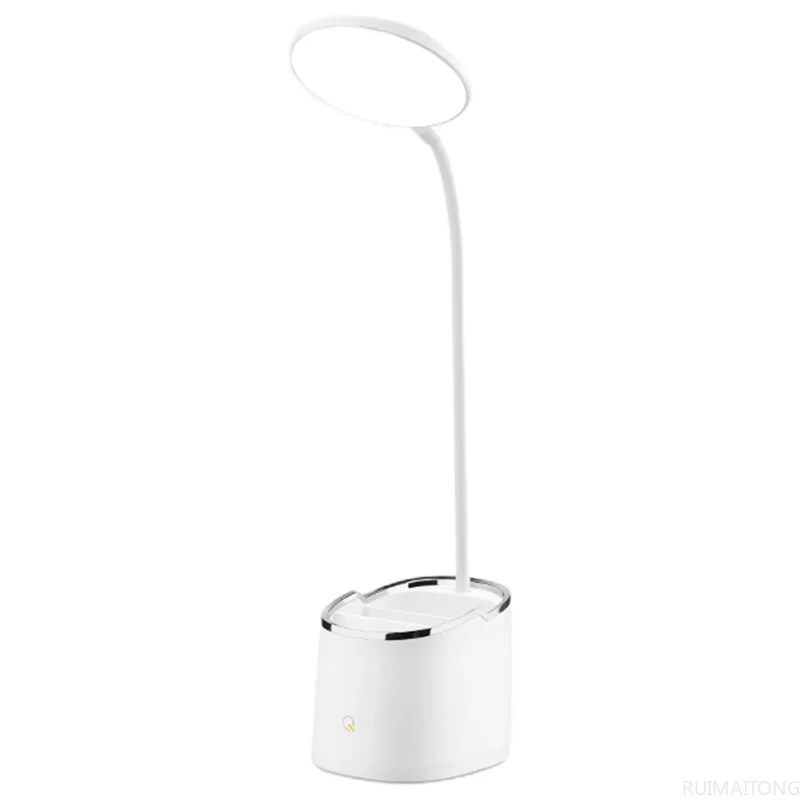 

High Quality Rechargeable Pen Hoder Lamps Table 18pcs Led Touch Table USB Student Led Desk Lamp