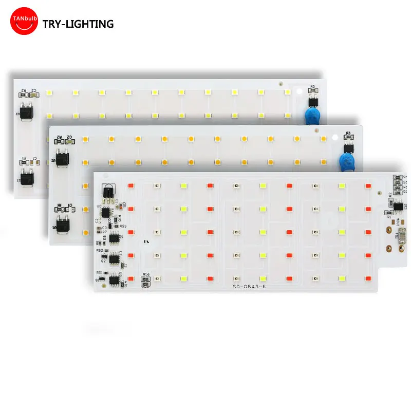 

High-voltage AC 220V LED chip 2835 driver-free projection light source lamp beads 100W