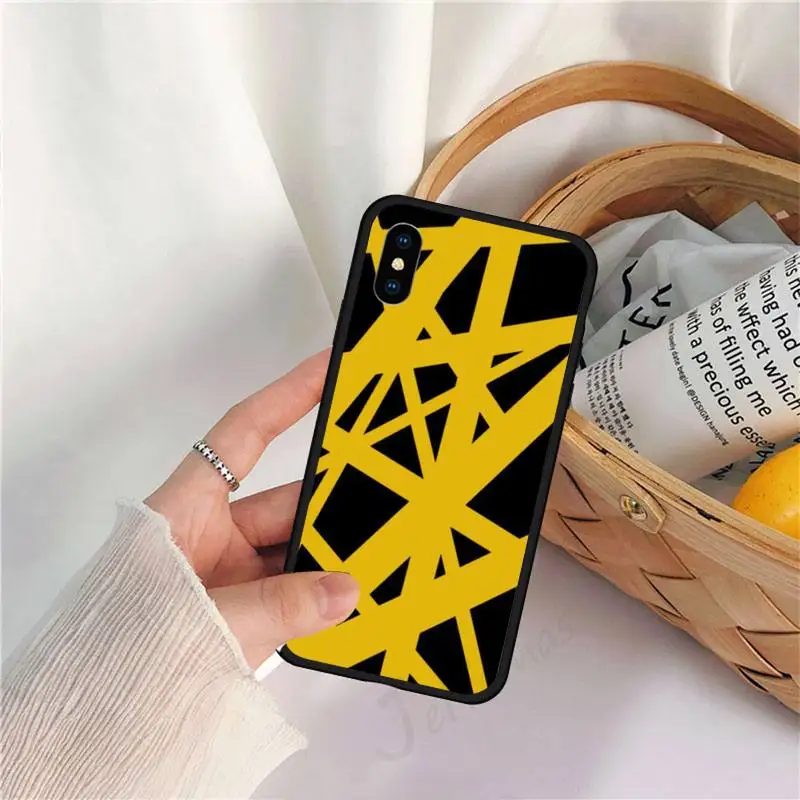 

Eddie Van Halen Graphic Guitar Phone Case for iPhone 11 12 pro XS MAX 8 7 6 6S Plus X 5S SE 2020 XR