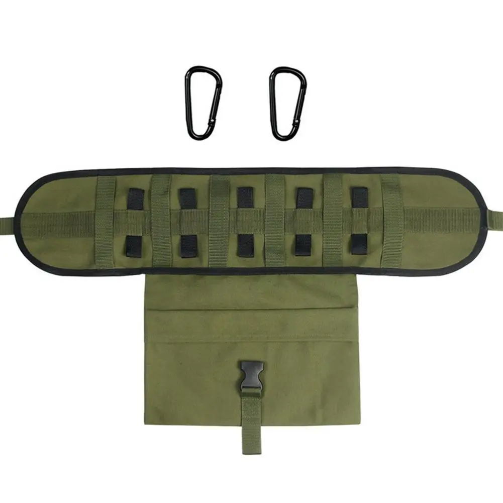 

Tableware Storage Bag Canvas Camping Tableware Organizer Barbecue Cutlery Storage Pouch Portable Tree Hanging Holder Package