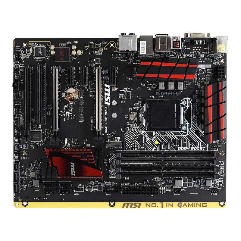 Материнская плата MSI Z170A GAMING PRO LAG 1151 Z170 i7 i5 i3 3600(OC) МГц PCI E 3 0 M.2 DDR4 оригинальный