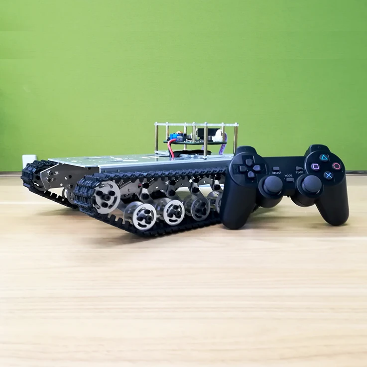 Гусеничное шасси с электронным амортизирующим баком STM32 Интеллектуальный