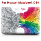 Матовый чехол на заказ для Huawei Matebook D14, Жесткий Чехол для ноутбука Magicbook 14 Matebook D 14, аксессуары Funda, 2020