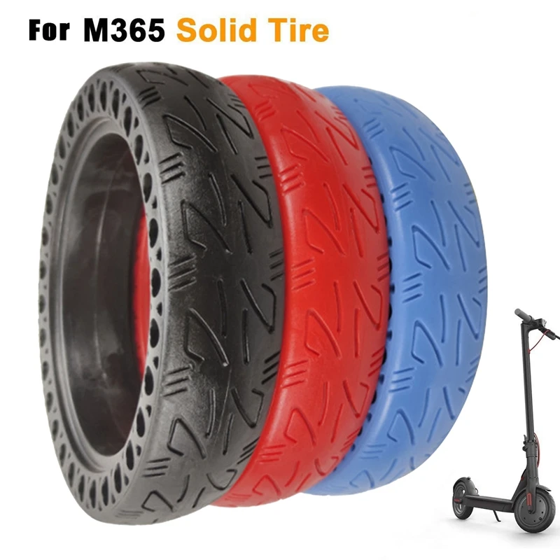 

8.5Inch Electric Scooter Solid Tyre Honeycomb Absorber Rubber Tire Durable Shock Tyre for Xiaomi M365 Pro