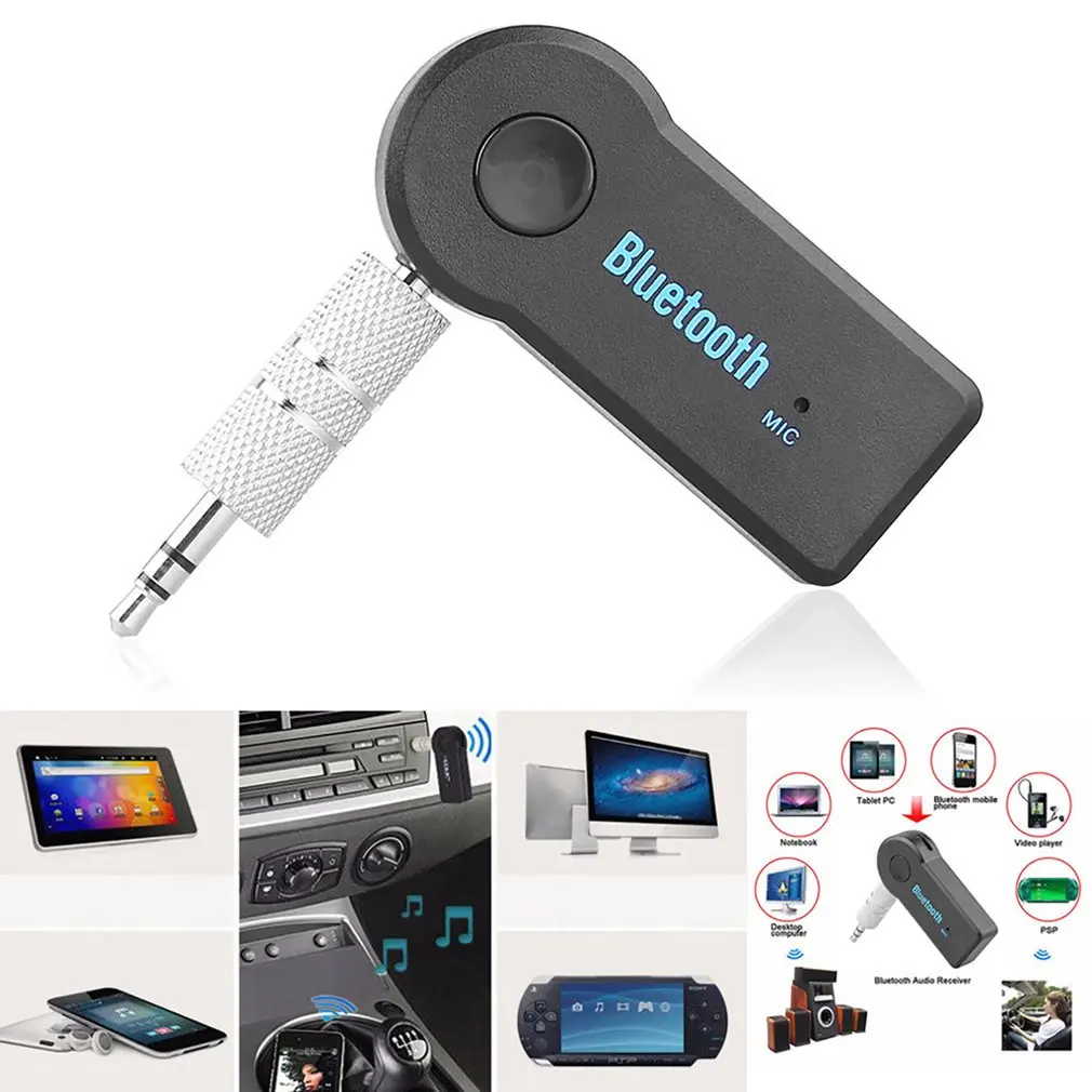 2 In 1 Wireless  Receiver Transmitter Adapter 3.5mm Jack For Car Music Audio Aux Headphone Reciever Handsfree