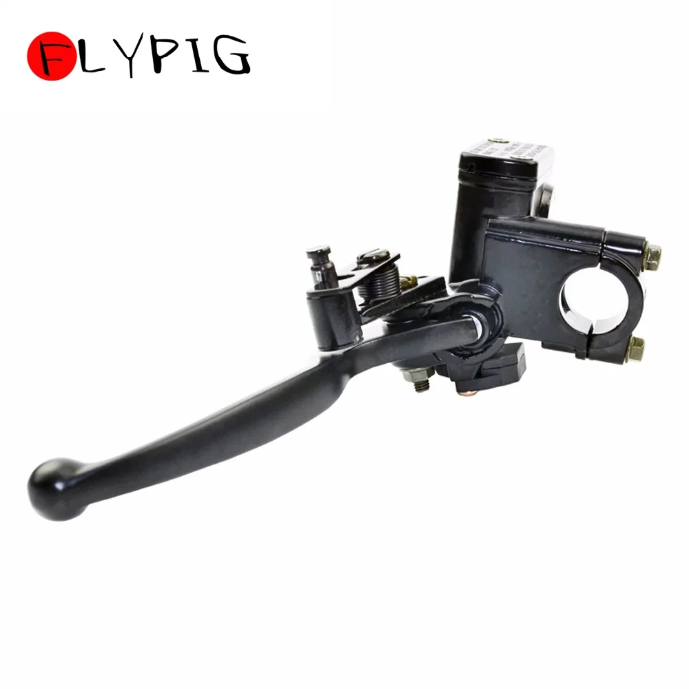 Гидравлический тормозной главный цилиндр левый рычаг для GY6 50cc 125cc 150cc 250cc Скутер