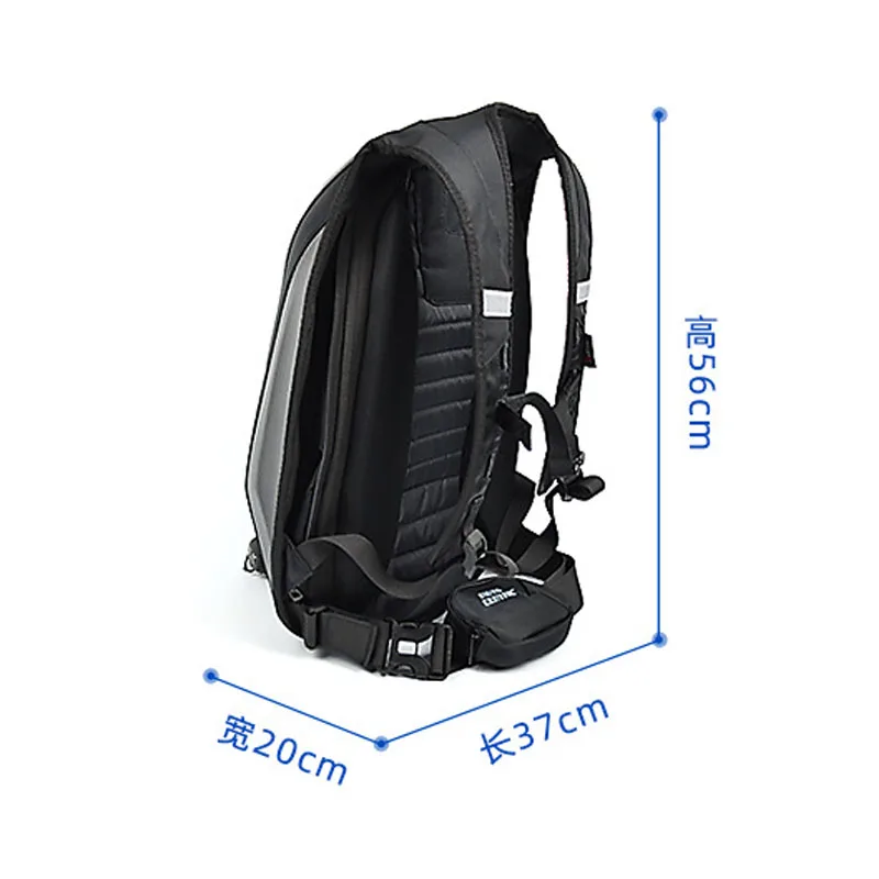 Новый углеродного волокна Мотоциклетный рюкзак ездовая сумка Minecraft мотоциклист