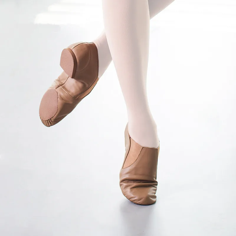 Танцевальная обувь из натуральной кожи для мальчиков и девочек - купить по