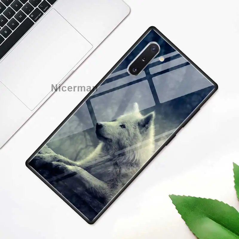 Чехлы для телефонов Samsung Galaxy S10 5G S20 Ultra S10e S8 S9 Note 10 8 9 Plus из закаленного стекла |