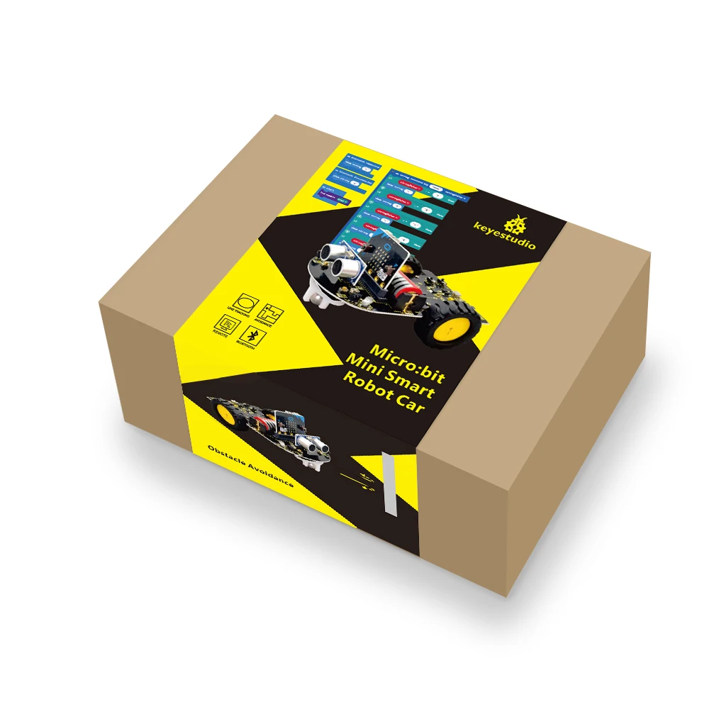 Keyestudio микро: бит мини умный робот автомобиль для Arduino (нет основной платы) |