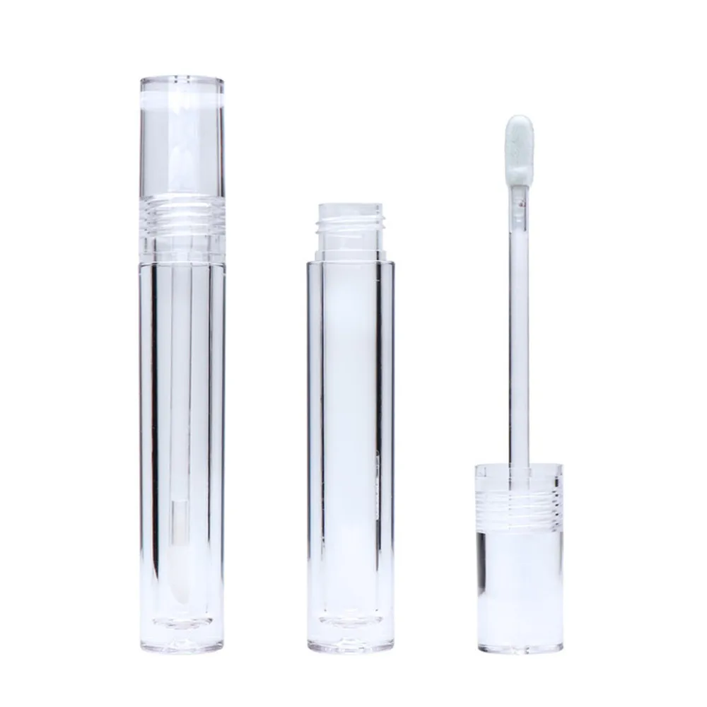 

7.8ml Lip Gloss Tubes Clear Empty Containers Mini Refillable Lip Balm Bottles Lip Glaze Samples Travel Diy Makeup Plastic Pot