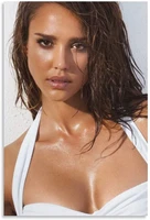 jessica alba famous movie star poster dormitory must have sexy posters wall art picture painting poster canvas posters living