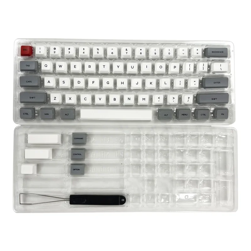 

Колпачки для механических клавиатур SKYLOON, материал PBT, 61/64/68 клавиш, 2 цвета
