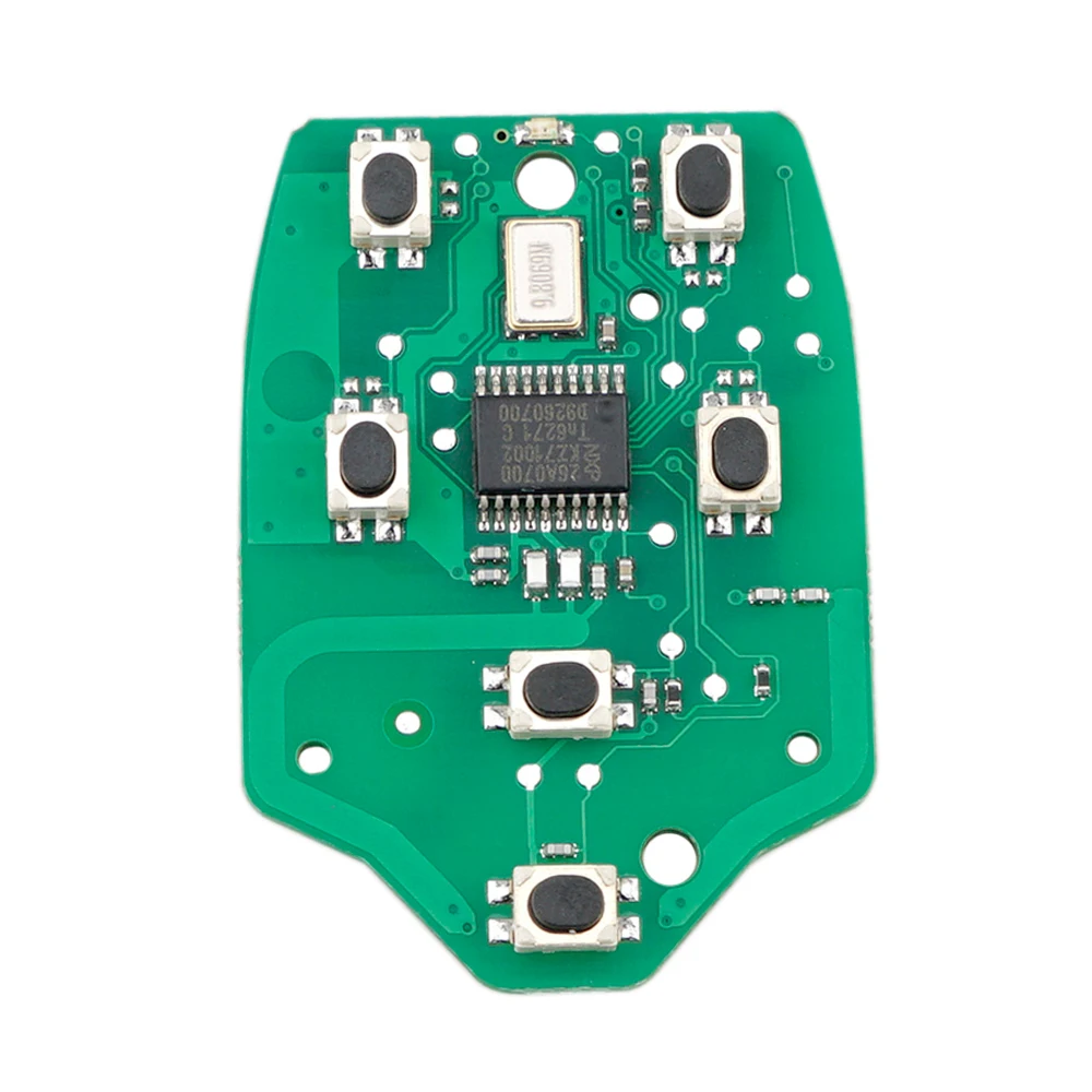 313 8 МГц Универсальный черный 6 кнопок Автомобильный Брелок дистанционного