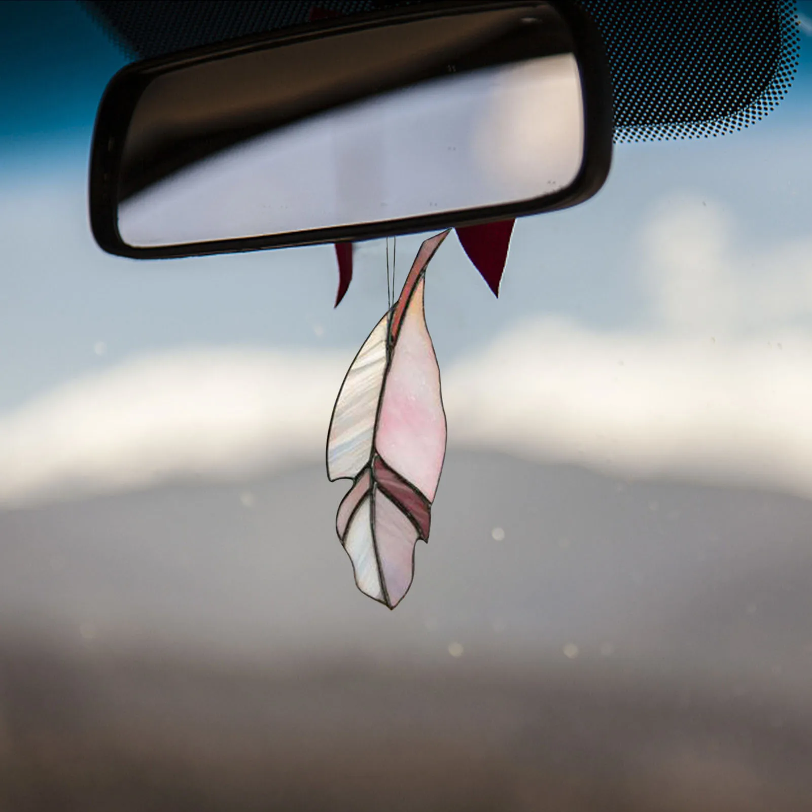 

Colorful Feather Ornaments Pendant Wall Window Hanging Home Decor