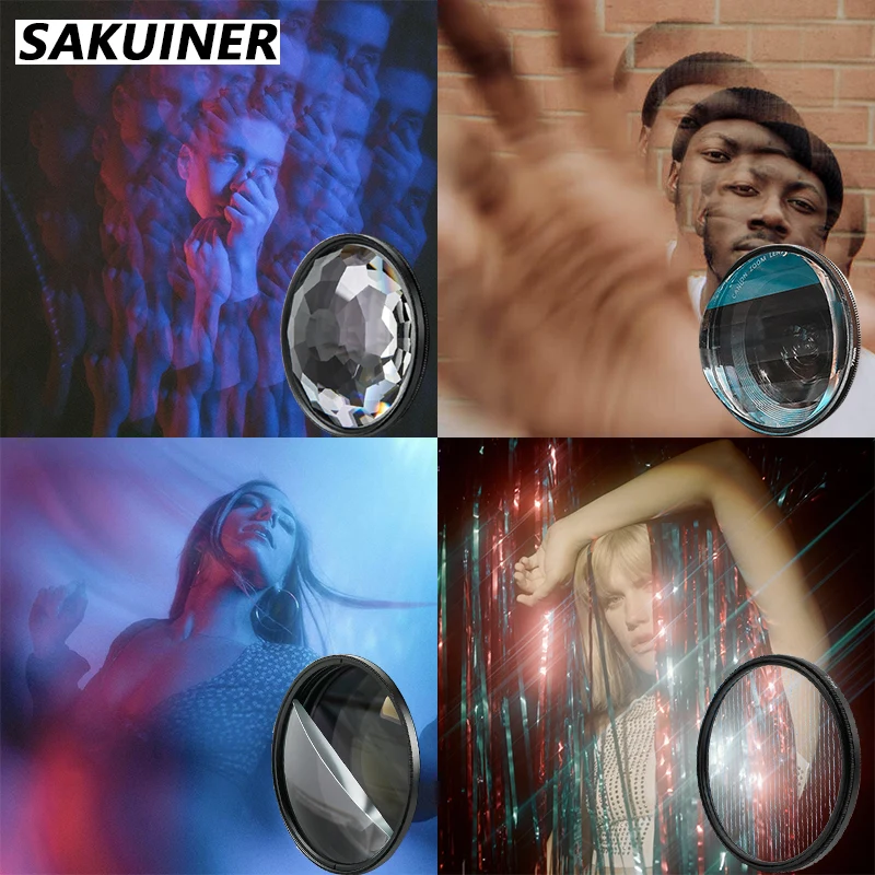 Аксессуары для фотосъемки калейдоскоп с эффектом размытия зеркального