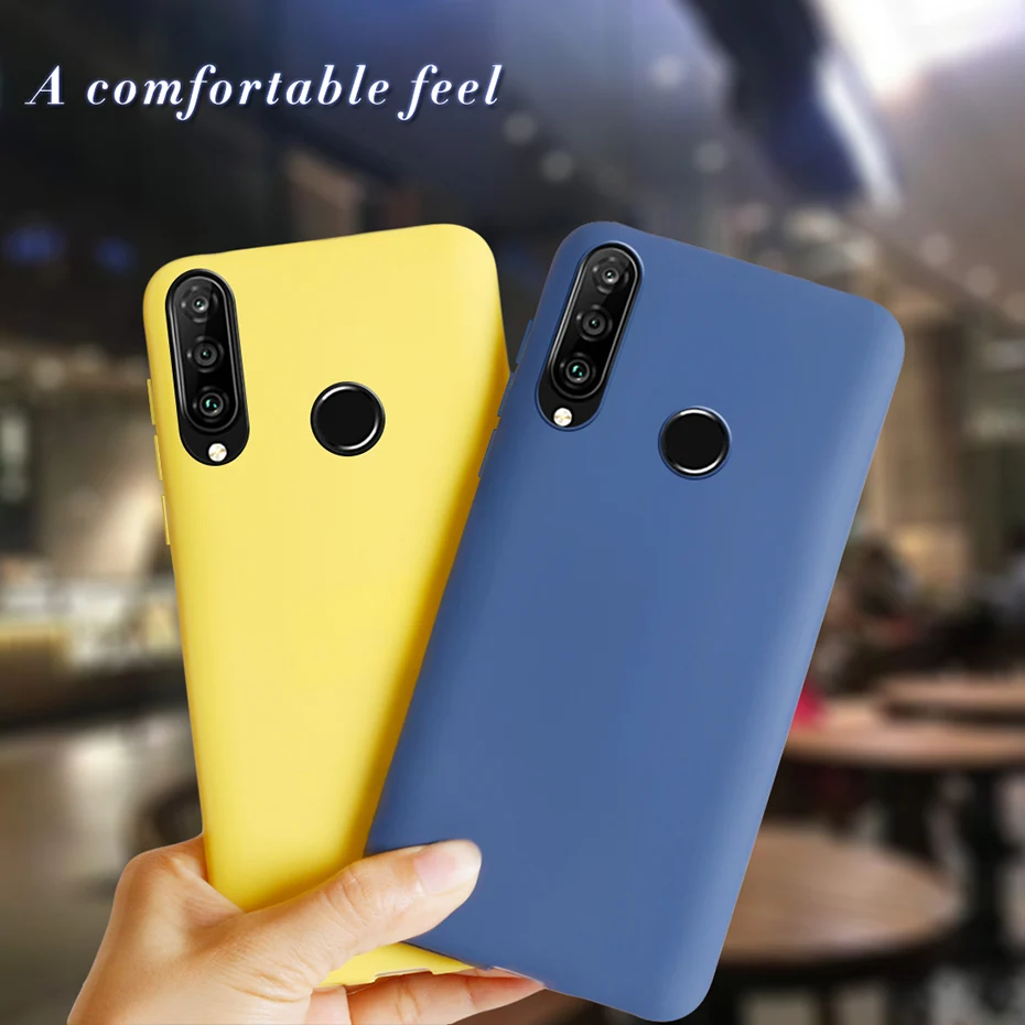 Телефонные чехлы для Huawei P30 Lite Pro чехол P30lite P 30 lite pro P30pro однотонные мягкие
