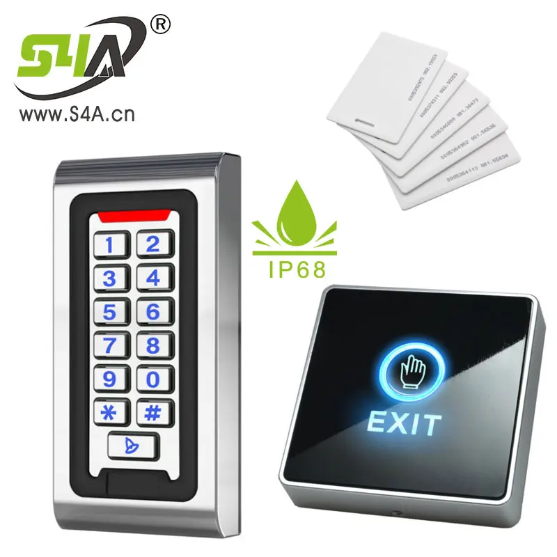 IP68 Водонепроницаемая автономная RFID металлическая клавиатура контроля доступа - Цвет: S601 EB-10