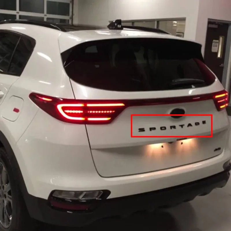 Новое поступление наклейка на задний багажник из АБС пластика для KIA K5 KX3 KX5 SPORTAGE K3