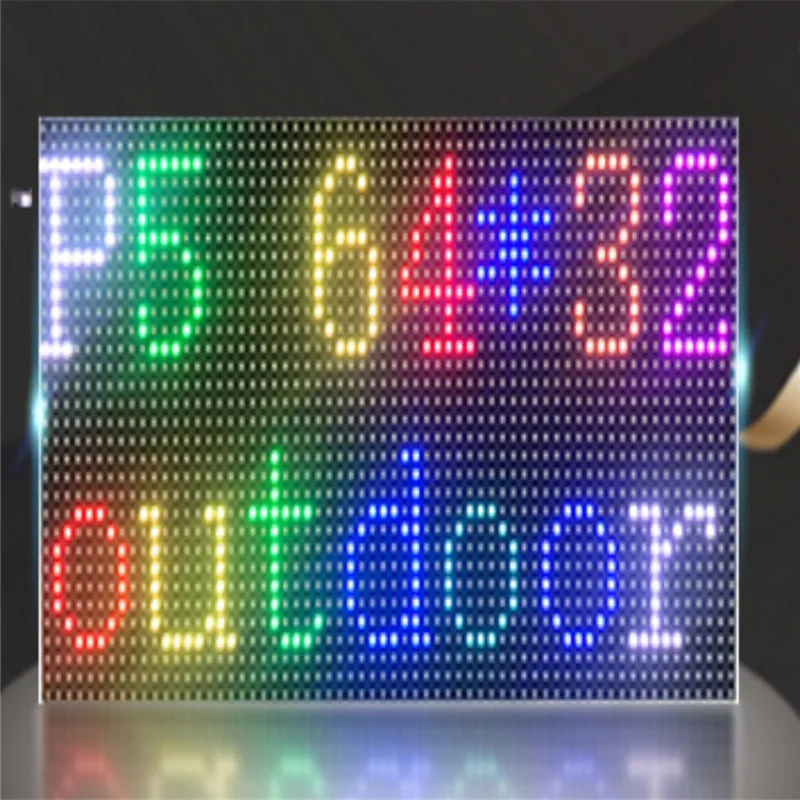 DIY светодиодный дисплей 18 шт P5 открытый SMD полноцветный светодиодный модуль(320*160 мм)+ RGB контроллер+ источник питания
